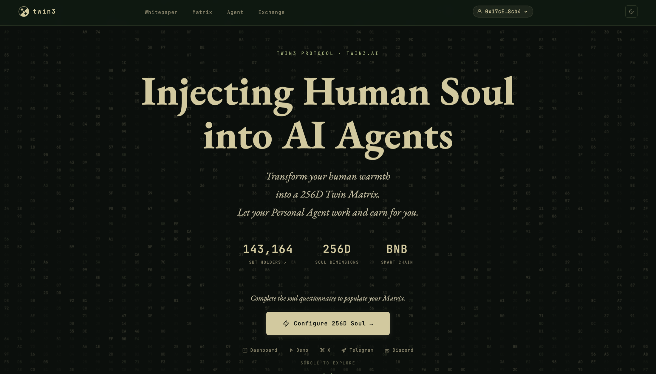 twin3.ai landing page preview